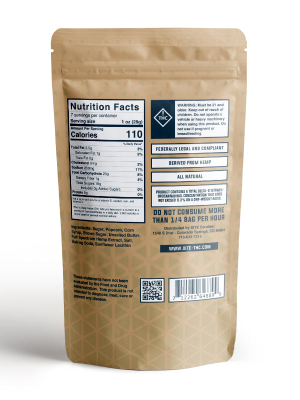 Delta 9 CARAMEL POPCORN