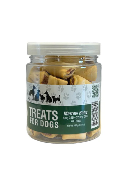 CBD Dog Treat-Bone Marrow, 8mg/40pc