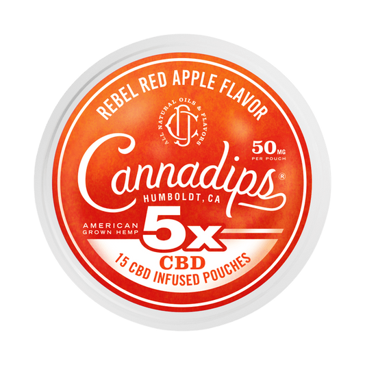CANNADIPS 5X CBD Pouches