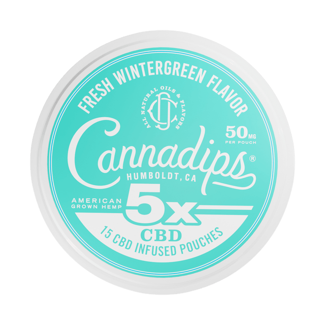CANNADIPS 5X CBD Pouches