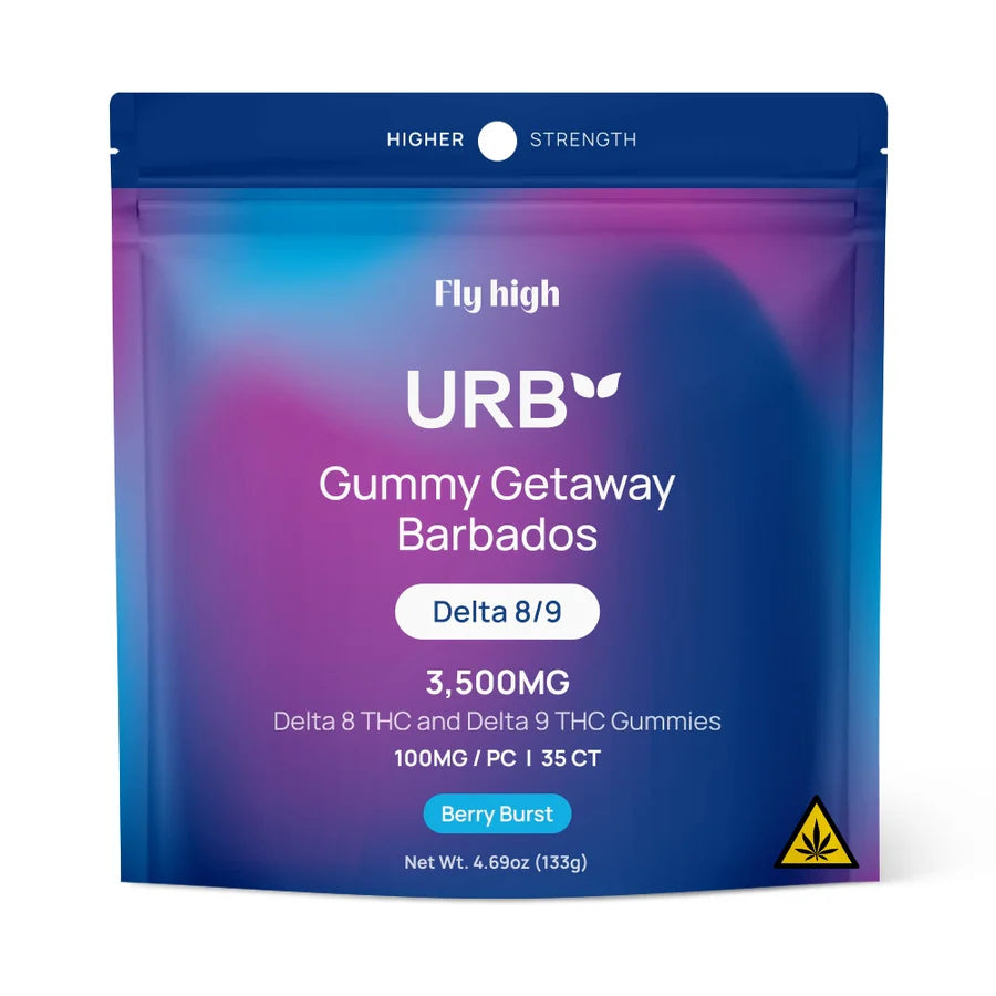 URB D8/D9 Gummies 3500MG – Berry Burst