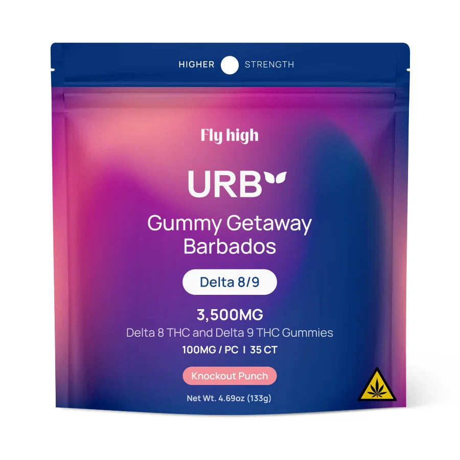 URB D8/D9 Gummies 3500MG – Knockout Punch