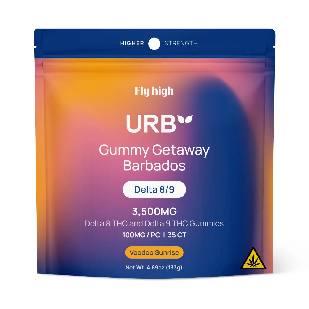 URB D8/D9 Gummies 3500MG – Voodoo Sunrise