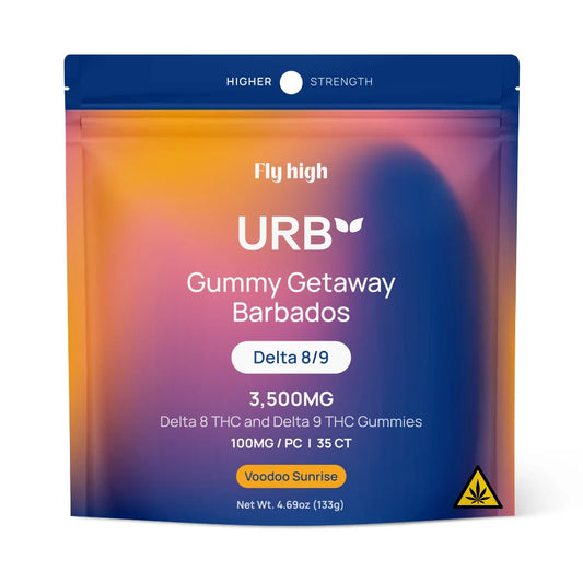 URB D8/D9 Gummies 3500MG – Voodoo Sunrise