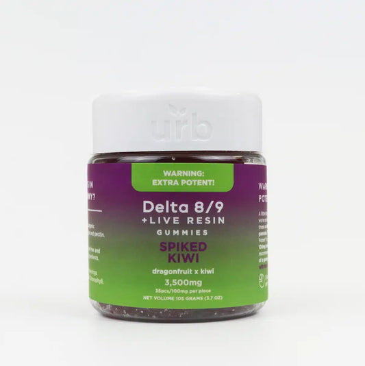 URB D8/D9 Gummies 3500MG – Spiked Kiwi
