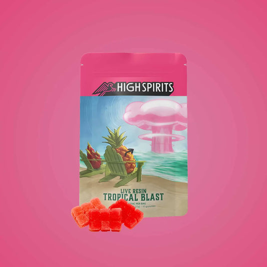 Tropical Blast Live Resin Gummies 30mg