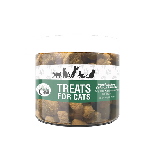 CBD Cat Treat-Irresistibles Salmon, 4mg/60pc