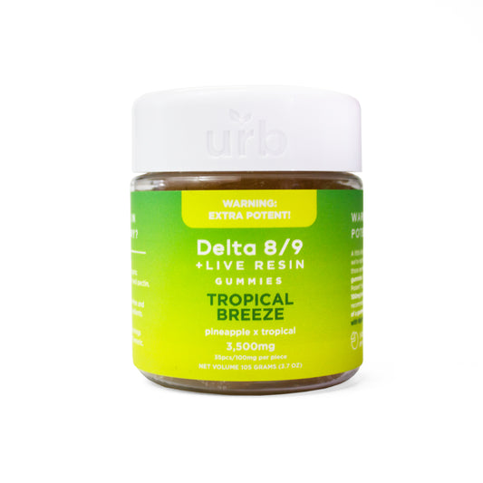 URB D8/D9 Gummies 3500MG – Tropical Breeze