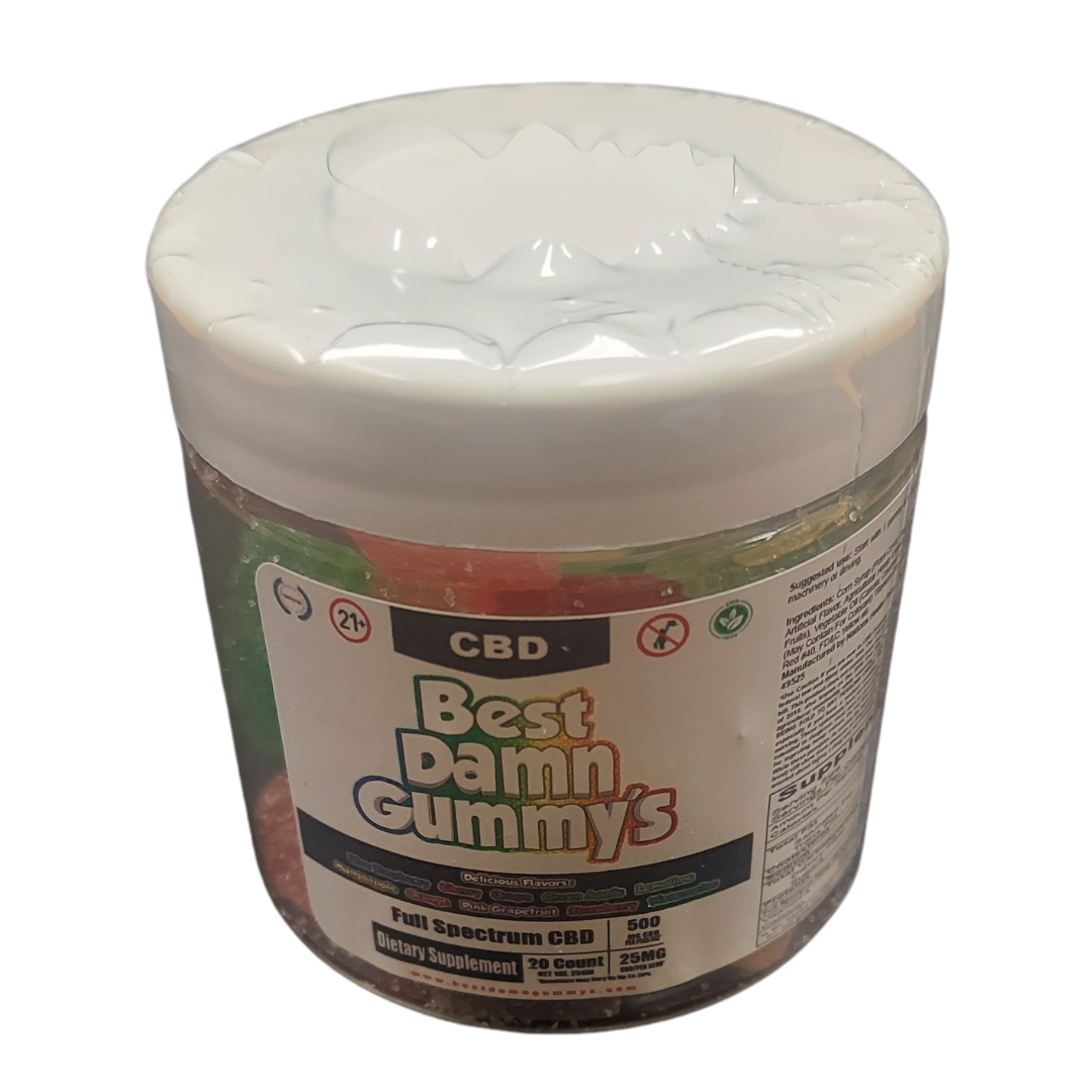 CBD FULL SPECTRUM GUMMY'S *New Package* 25 mg