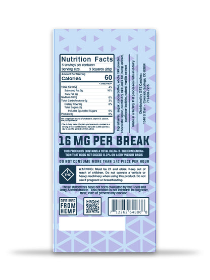 Delta 9 MILK CHOCOLATE BAR