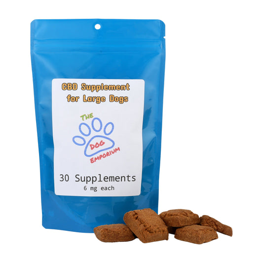 Hemp Extract Chews for Large Dogs Peanut Butter Banana